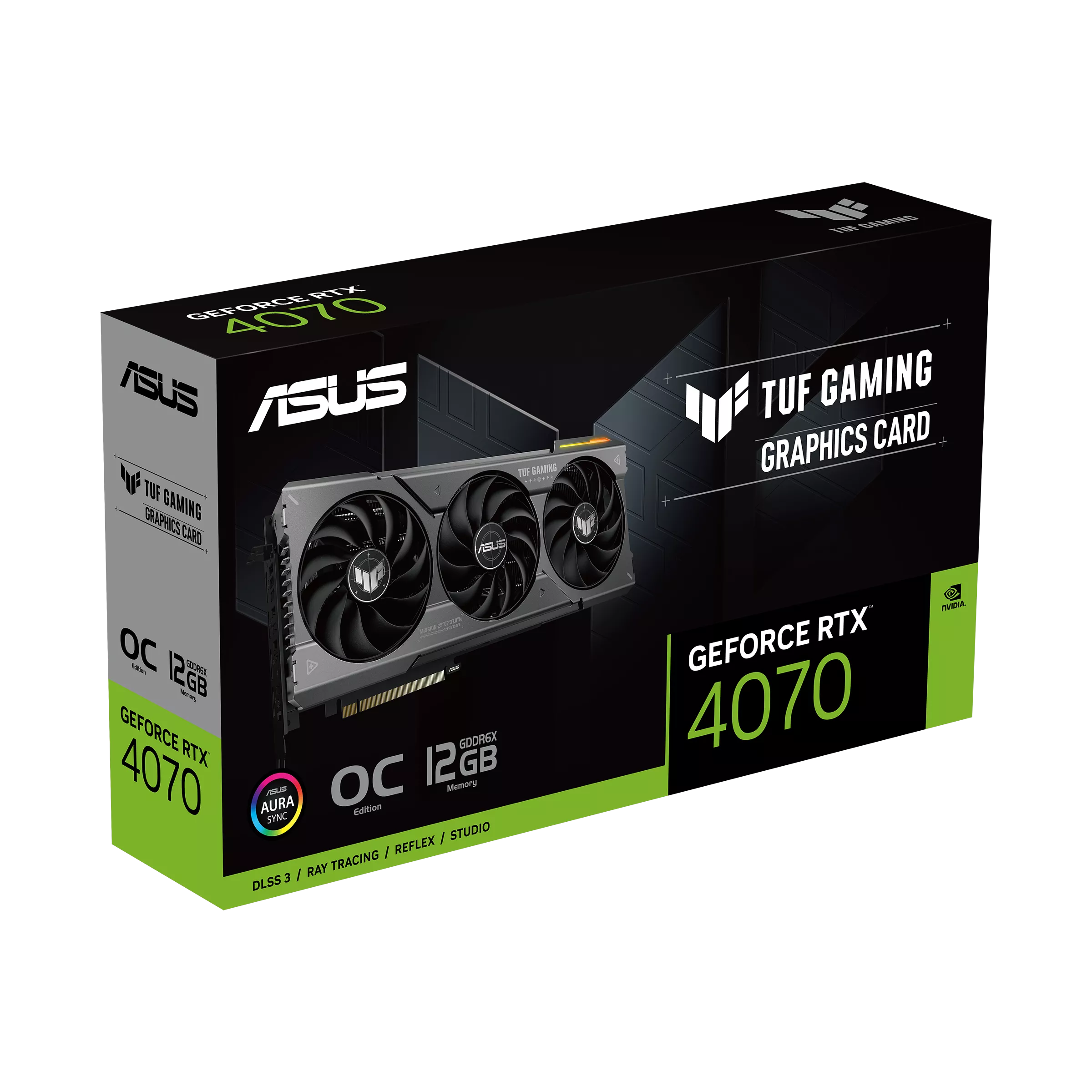 ASUS TUF Gaming GeForce RTX™ 4070 12GB GDDR6X - Graphics Card ASUS TUF Gaming GeForce RTX™ 4070 12GB GDDR6X - Graphics Card